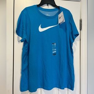 Women’s Nike Dri-Fit Tee - Blue/Aqua - Size XXL